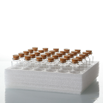 Baoxin μπουκάλι από γυαλί υψηλής μποροσίλακίτητας με φελλό και λαιμό bayonet – μπουκάλι ευχών με ουράνιο τόξο, διαθέσιμη εκτύπωση λογότυπου