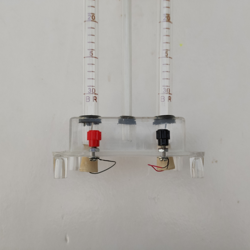 Воден електролизен апарат за учебна физикохимия — Borui, комплект 100 бр., за получаване на водород и кислород