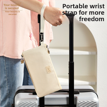 Многофункционална чанта за паспорт и документи - организатор за карти за самоличност и билети, модел A012, плат, офсетен печат