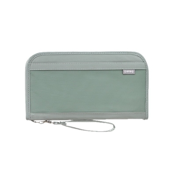 Ceļojumu pase turētājs ar kartes nodalījumu, pret zādzībām, lielas ietilpības, universāls, poliesters