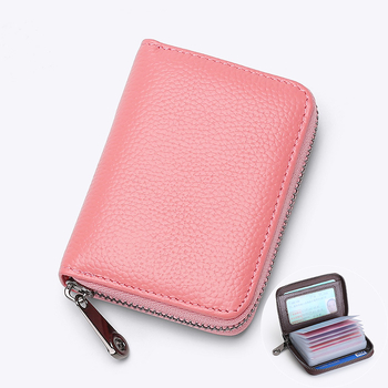 Janus PU vizitinių kortelių dėklas, Unisex, Stilius: Business Elite, Funkcija: Apsauga nuo vagystės