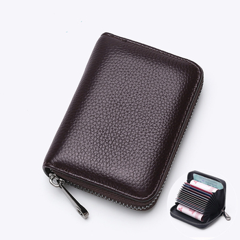 Janus PU vizitinių kortelių dėklas, Unisex, Stilius: Business Elite, Funkcija: Apsauga nuo vagystės