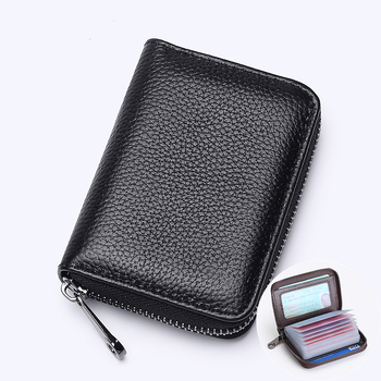 Janus PU vizitinių kortelių dėklas, Unisex, Stilius: Business Elite, Funkcija: Apsauga nuo vagystės