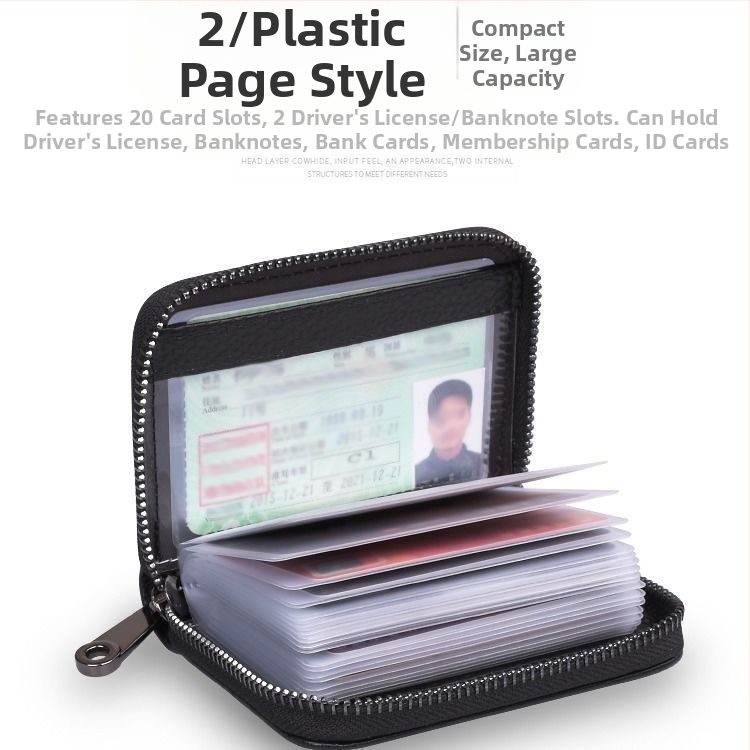 Janus PU vizītkarti glabātājs, Universāls, Stils: Business Elite, Modelis: Vienkrāsains, Funkcija: Aizsardzība pret zādzību