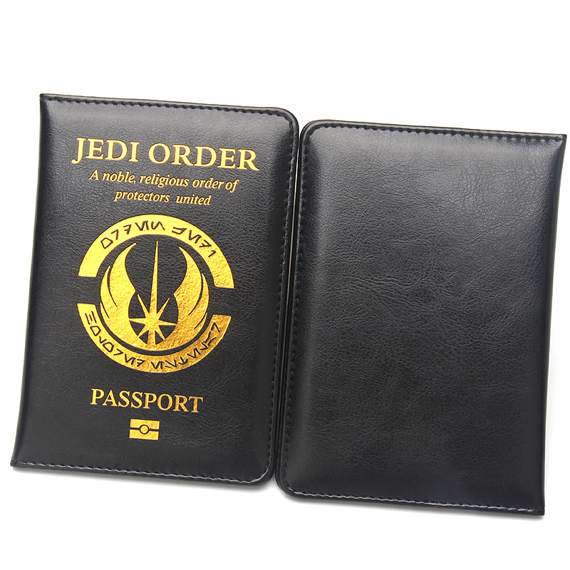 PU paso dėklas su raidžių raštu, 1 sulankstymas, verslo kelionės stilius, unisex