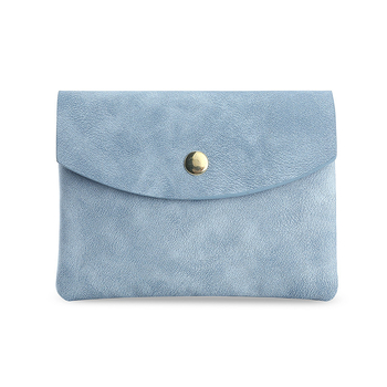 Pénztárca érme és kártyatartó - Uniszex, PU anyag, 1 hajtásos pénztárca