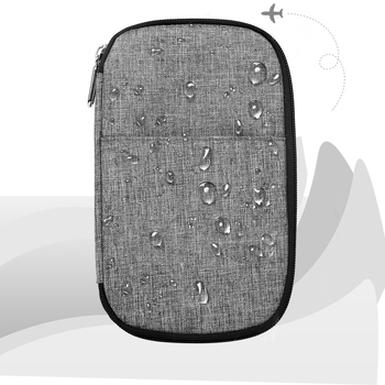 Mobo SOB-0101 Τσάντα-χειρός για Διαβατήριο και Κάρτες, Πολυεστέρας, Πολλαπλής χρήσης για Ταξίδια