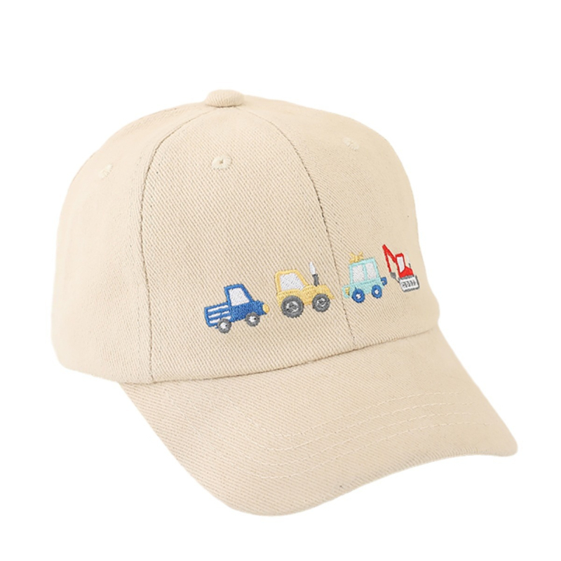 Bērnu beisbola cepure – īss šilters, kupolveida krona, kokvilnas audums 71–80%, UV aizsardzība, vecums 2–4 gadi