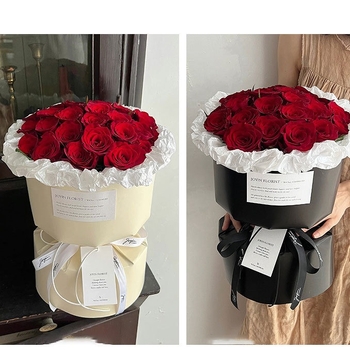 Changyi vienos dalies formavimo plokštelė gėlėms įvynioti, kraft popierius, 5 lakštai pakuotėje