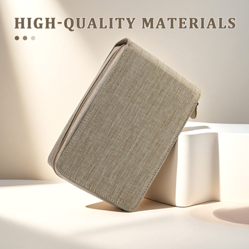 Чанта за съхранение на кръгови игли за плетене, стил чанти за ръчно плетене, оксфордска тъкан, прост дизайн, 50 броя в опаковка