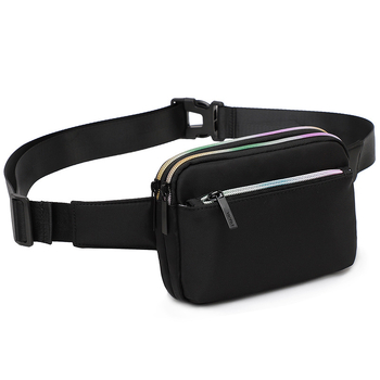 Geantă crossbody pentru femei, cu mai multe compartimente, poliester, închidere cu fermoar, buzunar cu fermoar în interior, buzunar pentru telefon, buzunar interior cu fermoar