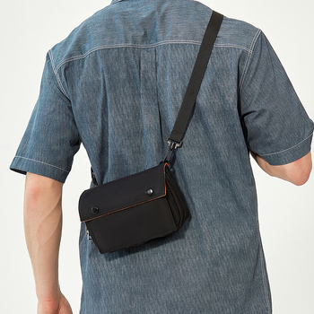 Мъжка месинджър чанта, уличен стил, Oxford плат, водоустойчива, подплата полиестер, за свободно време (уличен стил; Oxford плат; водоустойчива; подплата полиестер; свободно време)