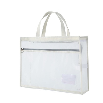 Чанта за изкуство с цип Bai Yi, нейлонова мрежеста конструкция, преносим учебен калъф за рисуване и маркери, модел: хартиен блок