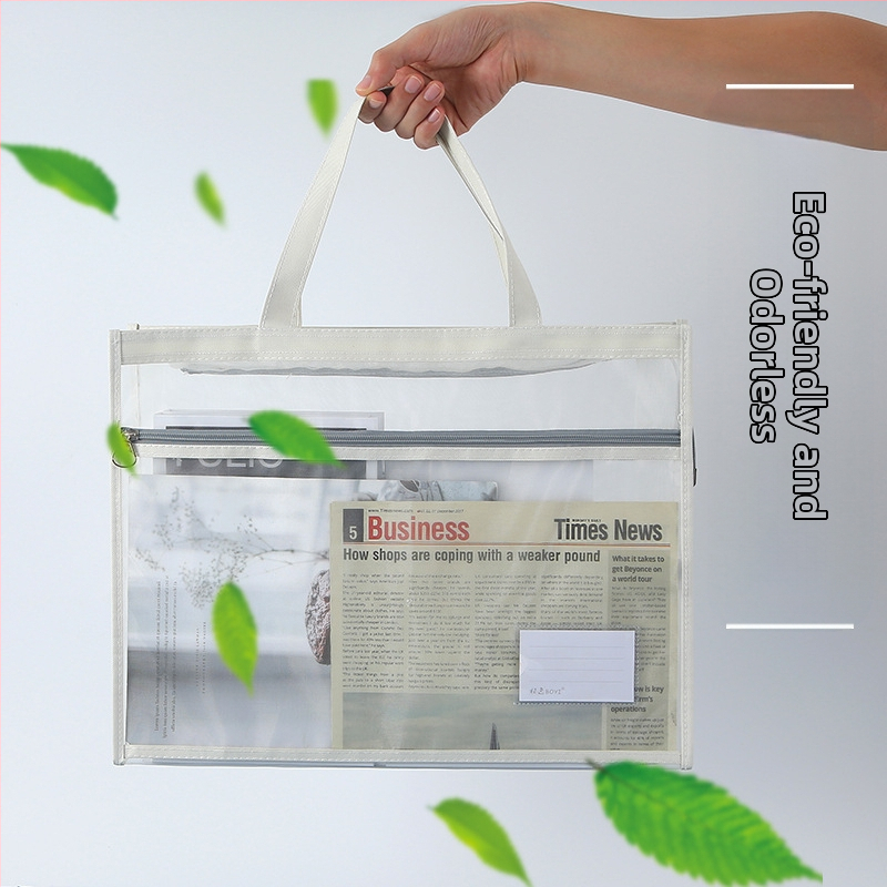 Чанта за изкуство с цип Bai Yi, нейлонова мрежеста конструкция, преносим учебен калъф за рисуване и маркери, модел: хартиен блок