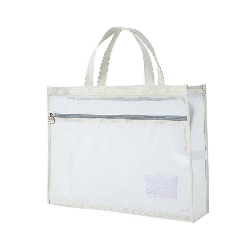 Чанта за изкуство с цип Bai Yi, нейлонова мрежеста конструкция, преносим учебен калъф за рисуване и маркери, модел: хартиен блок