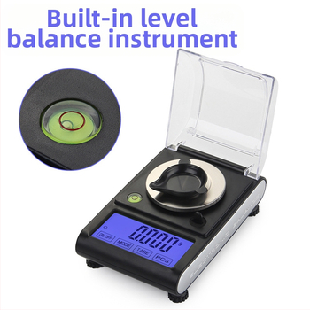 DGGY-501 Papuošalų karatų svarstyklės - 50 g talpa, Elektroninis matavimas, Maitinimas 3xAAA