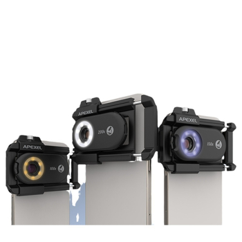 Μηχανικό μικροσκόπιο 200X, 3-σε-1 για κινητό τηλέφωνο, έλεγχος κοσμημάτων και κυκλωμάτων, ABS σώμα, 131 g, καθολικό μοντέλο