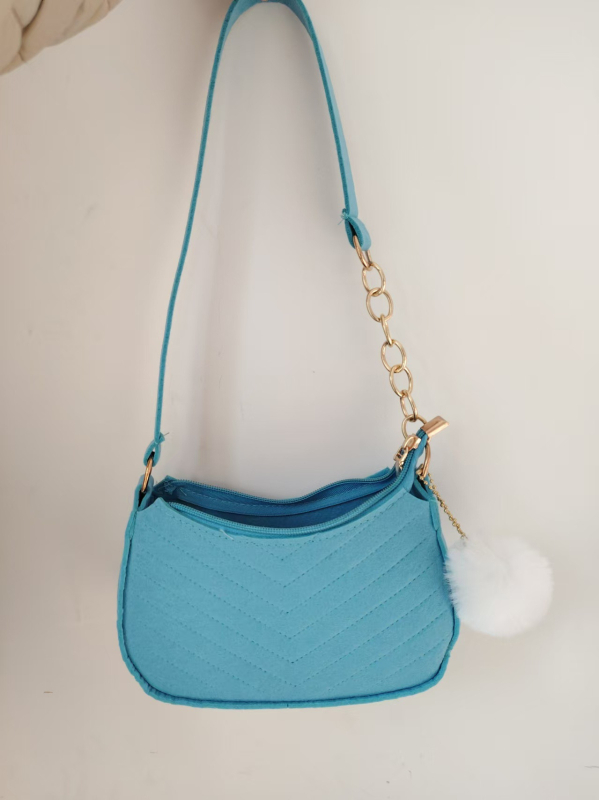 Shao Yue PU vízszintes négyzet alakú táska, városi egyszerűség, cipzáras nyitás, szigetelés nélkül, telefon- és azonosító kártya zseb, egy vállpánttal