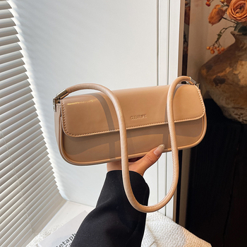 Xiao ai utcai stílusú PU válltáska, horizontális négyszögletes forma, mágneszár, belső telefontartó zseb, tavasz 2025