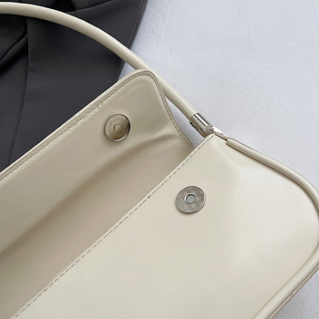 Xiao ai utcai stílusú PU válltáska, horizontális négyszögletes forma, mágneszár, belső telefontartó zseb, tavasz 2025