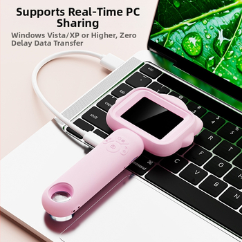 Pārvietojams bērnu mikroskops ar IPS displeju — kukaiņu un augu novērošana, elektrisks, daudzfunkcionāls, plastmasas korpuss