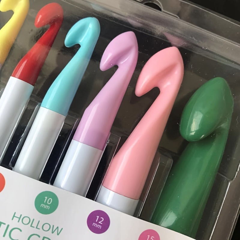 Junori készlet horgolótű műanyag fogantyúval, kézműves DIY gyapjú kötő eszközök, Zhejiang eredetű, 146 g