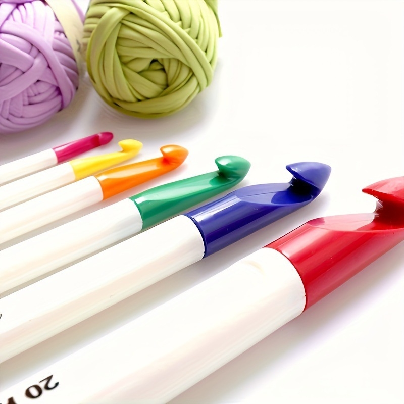 Junori készlet horgolótű műanyag fogantyúval, kézműves DIY gyapjú kötő eszközök, Zhejiang eredetű, 146 g