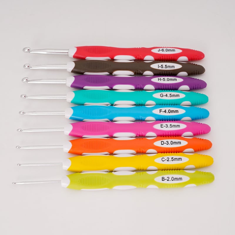 Комплект куки за плетене Chuangyiist, произход Zhejiang, 100 броя в кутия, брутно тегло 163 g, минималистичен стил, обработка и персонализация налични