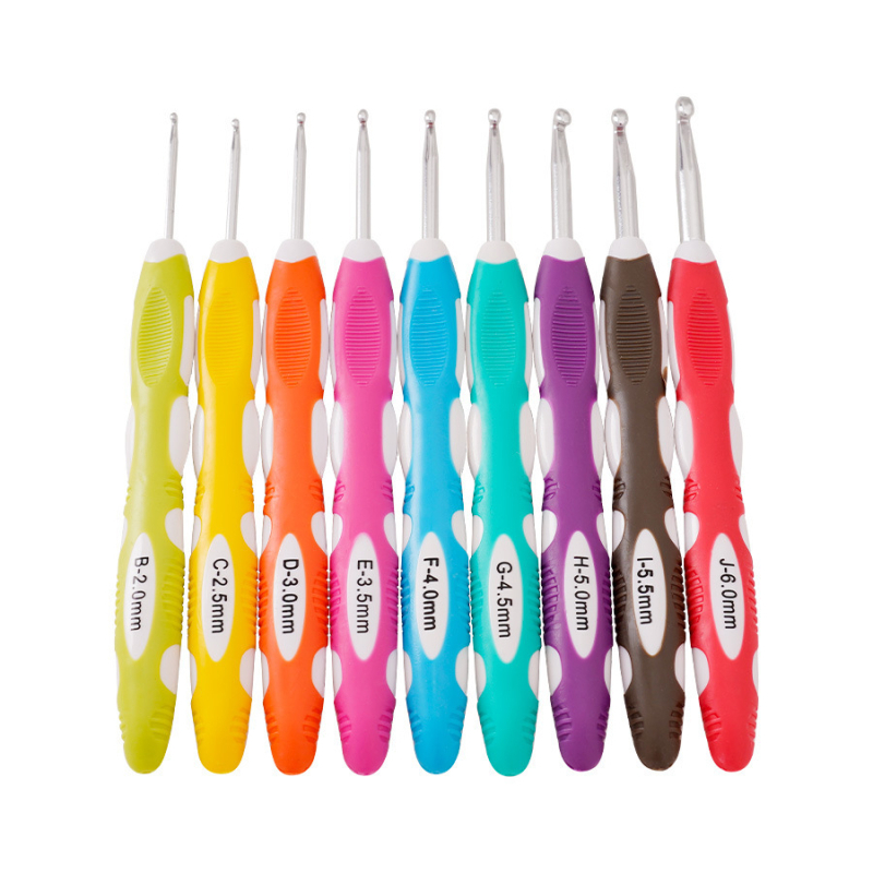 Комплект куки за плетене Chuangyiist, произход Zhejiang, 100 броя в кутия, брутно тегло 163 g, минималистичен стил, обработка и персонализация налични