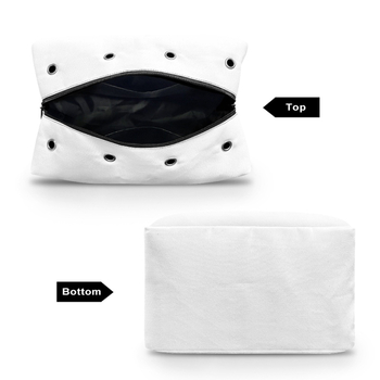 FORU CZA50 Εκτυπωμένη Τσάντα Αποθήκευσης Κροσέ, Ώμου, Καμβάς 12A, Φορητός Οργανωτής Μαλλιού, Μοντέρνο Απλό Στυλ