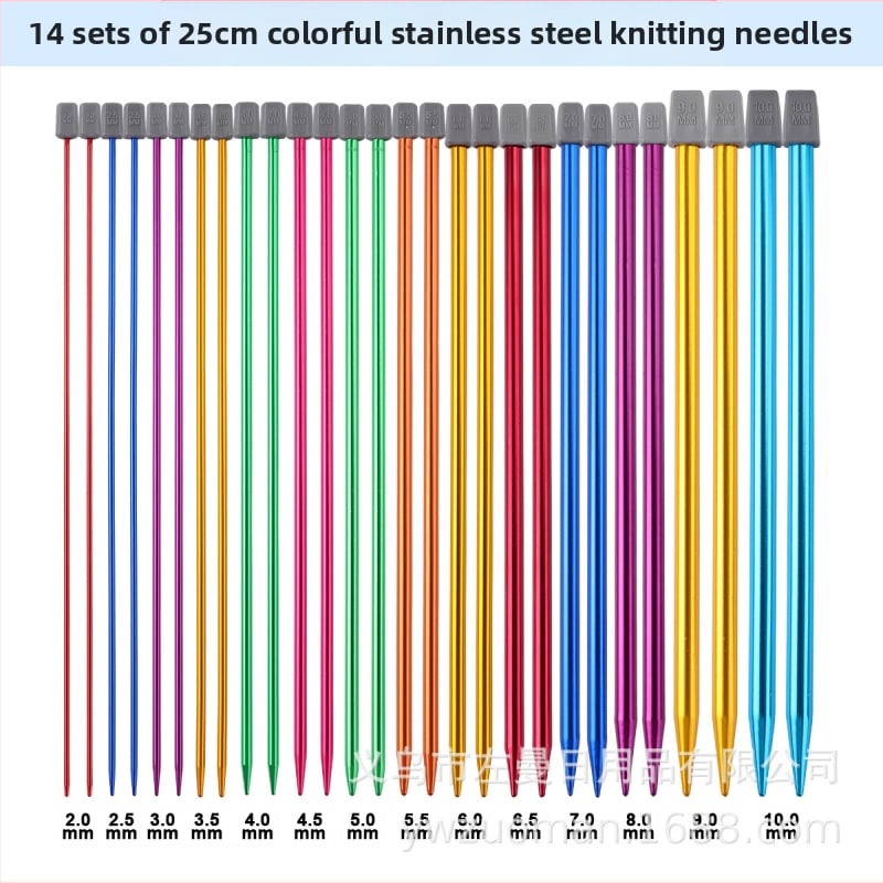 Zuuman игли за плетене – комплект 50 бр., 0,45 кг, домашен стил