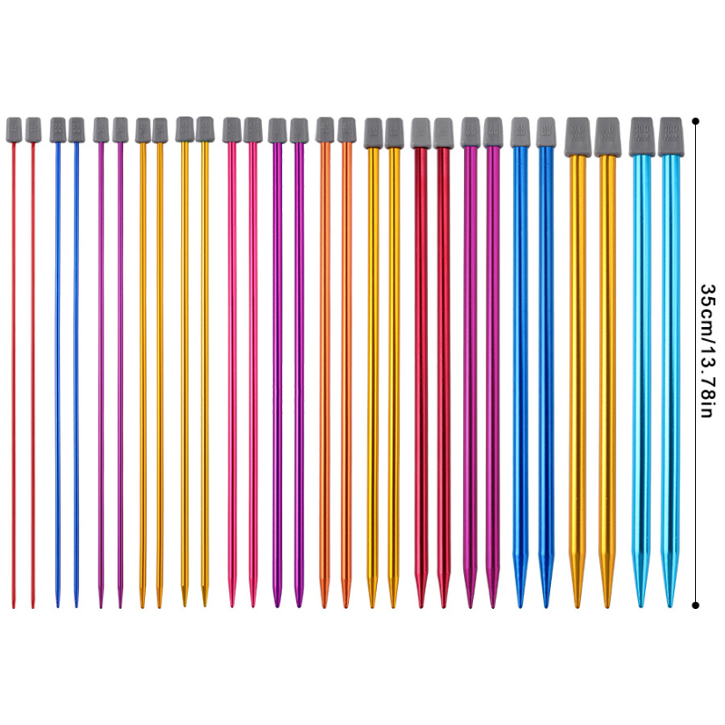 Zuuman игли за плетене – комплект 50 бр., 0,45 кг, домашен стил