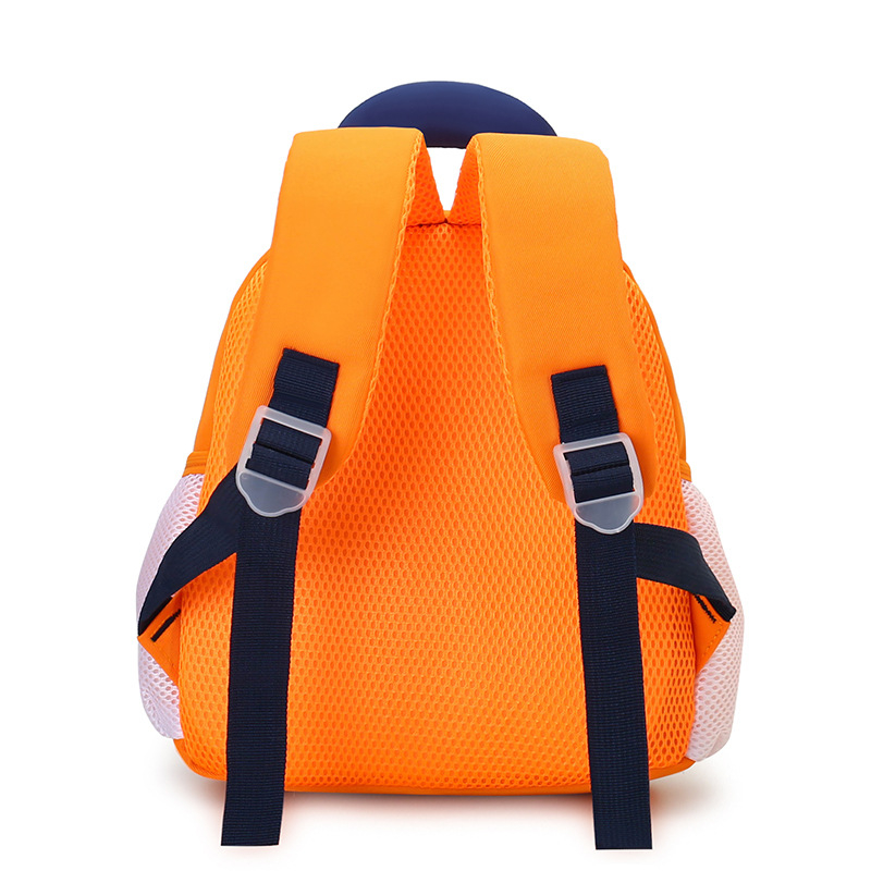 Uniszex gyerek hátizsák karikatúra autó dizájnnal, Oxford anyag, gyermekes és aranyos stílus, iskola céljára óvodai nagy osztályok számára