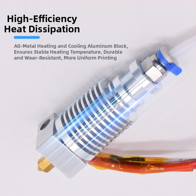 Sada trysiek pre 3D tlačiareň CR-10V2/CR-10V3, 24V, 40W, so silikonovým setom