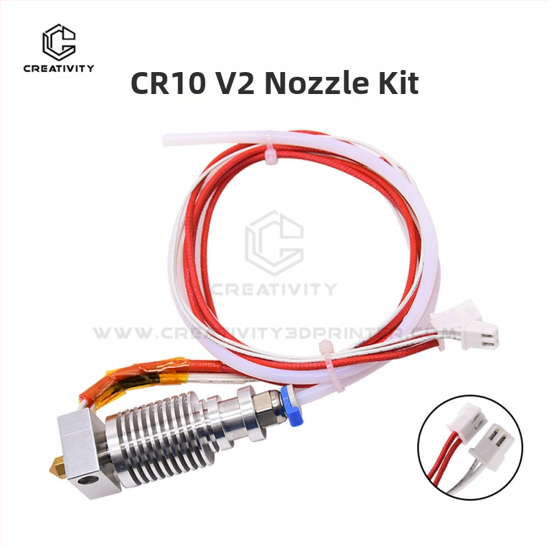 Sada trysiek pre 3D tlačiareň CR-10V2/CR-10V3, 24V, 40W, so silikonovým setom