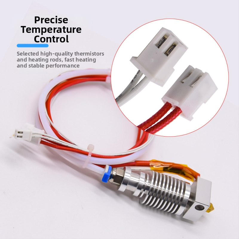 Sada trysiek pre 3D tlačiareň CR-10V2/CR-10V3, 24V, 40W, so silikonovým setom