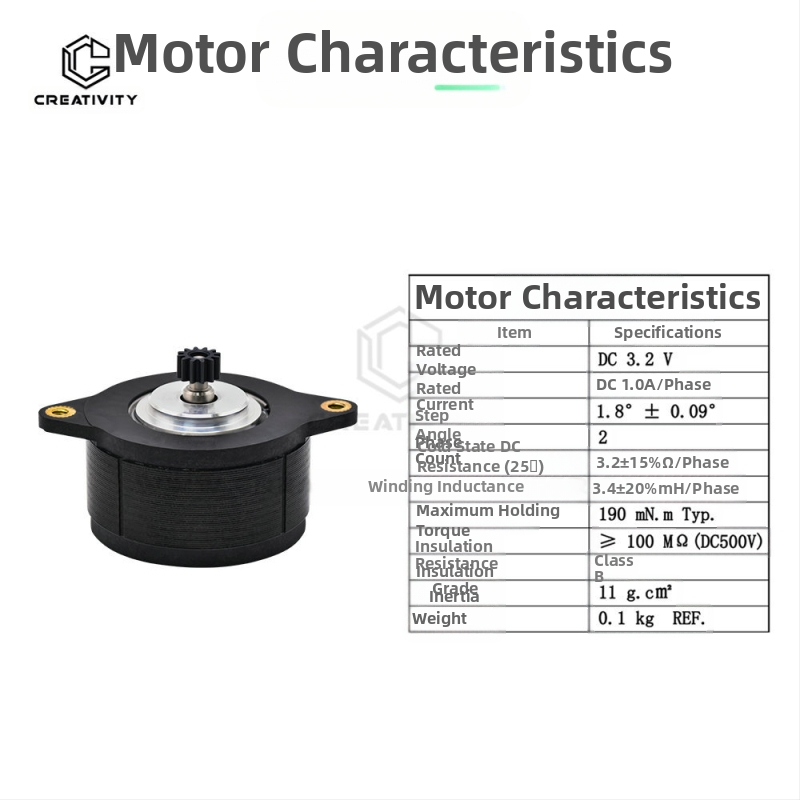 Стъпков мотор K1/K1C/K1Max – модел K1/k1c/k1max, производител Creativity, съвместим с Ender3 v3