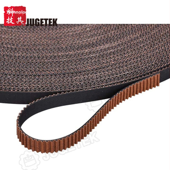 jugetek GT2 dantinė juosta transmisijai, guma, apvijos perimetras 500 mm, dantų skaičius 250, pritaikymas galimas