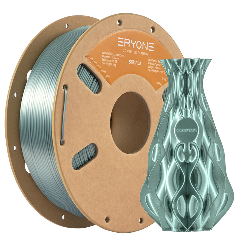 Eryone Silk PLA филамент — кръгло сечение, дължина 330 м, PLA материал