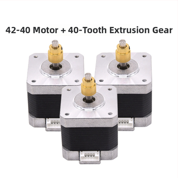 42-40 стъпков мотор за 3D принтер – аксесоари за екструдер с зъбно колело за X-оси