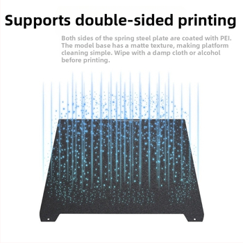 HARSIMON K2 PLUS 3D printer platforma za gradnju, dvostrana, PEI film, PET, magnetska, opružno čelična ploča