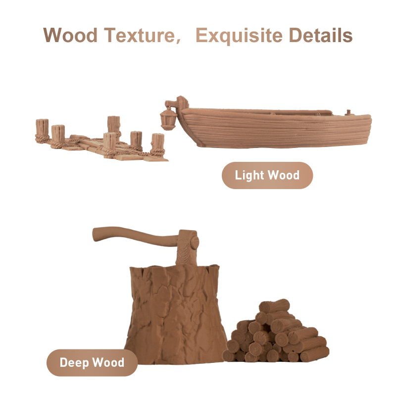 Eryone дърво-PLA нишка, 1 кг, 330 м, кръгло сечение, за FDM принтери