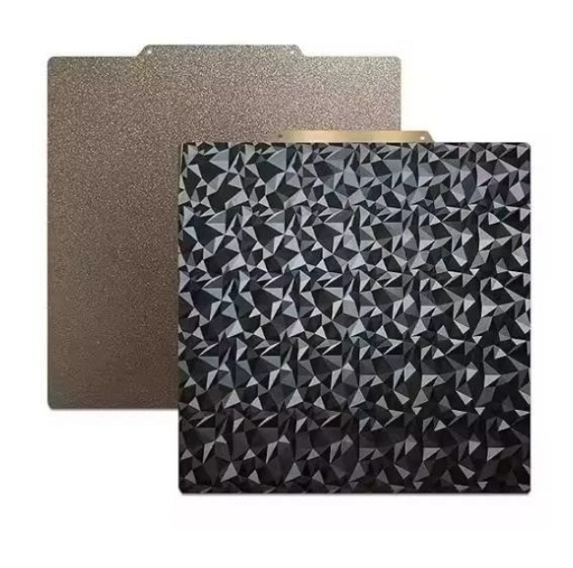 PEI гореща платформа за 3D принтер с магнитна основа и двустранна текстурирана повърхност