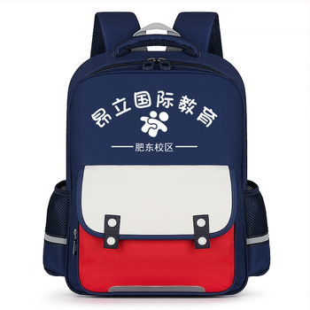 Ученическа раница за деца в предучилищна и начална училищна възраст с персонализирано лого, Oxford плат, ултра лека, издръжлива, модерен стил, презрамки с извита форма