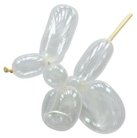 Little Prince lateksa matēti baloni, Magic Strip forma, 1,8 g katram, 100 gab.