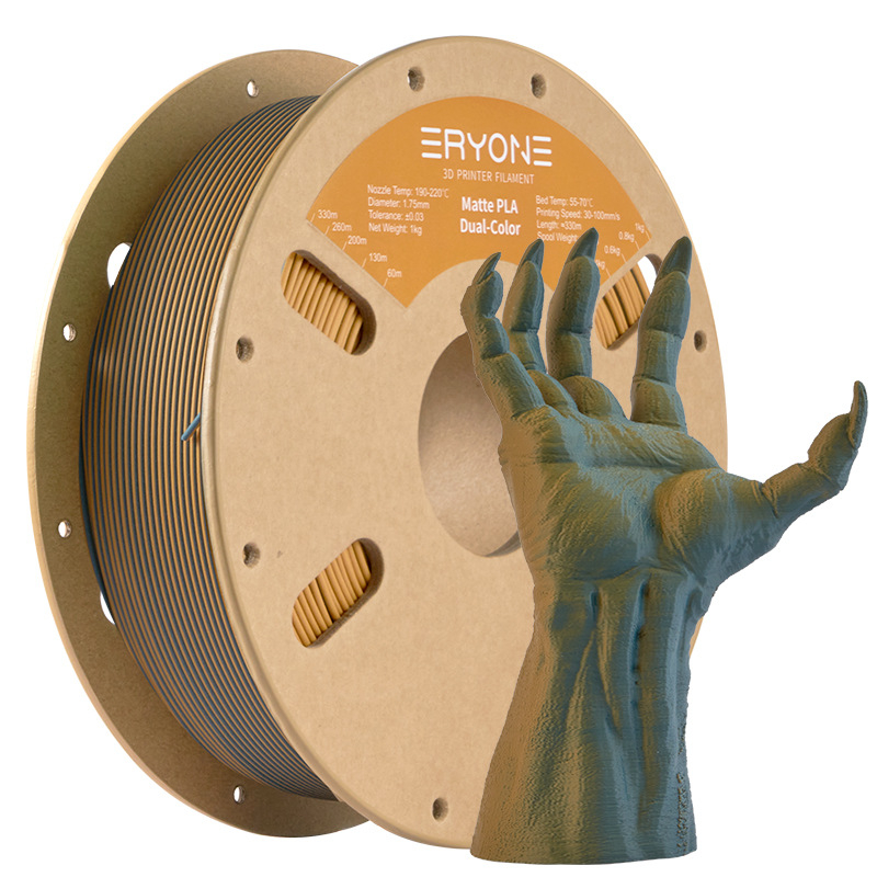 PLA филамент за 3D принтиране, матово покритие, кръгло сечение, дължина 330 м, нетно тегло 1 кг