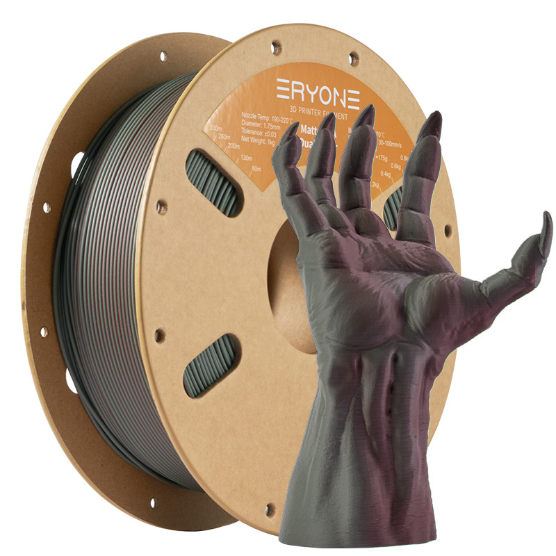 PLA филамент за 3D принтиране, матово покритие, кръгло сечение, дължина 330 м, нетно тегло 1 кг