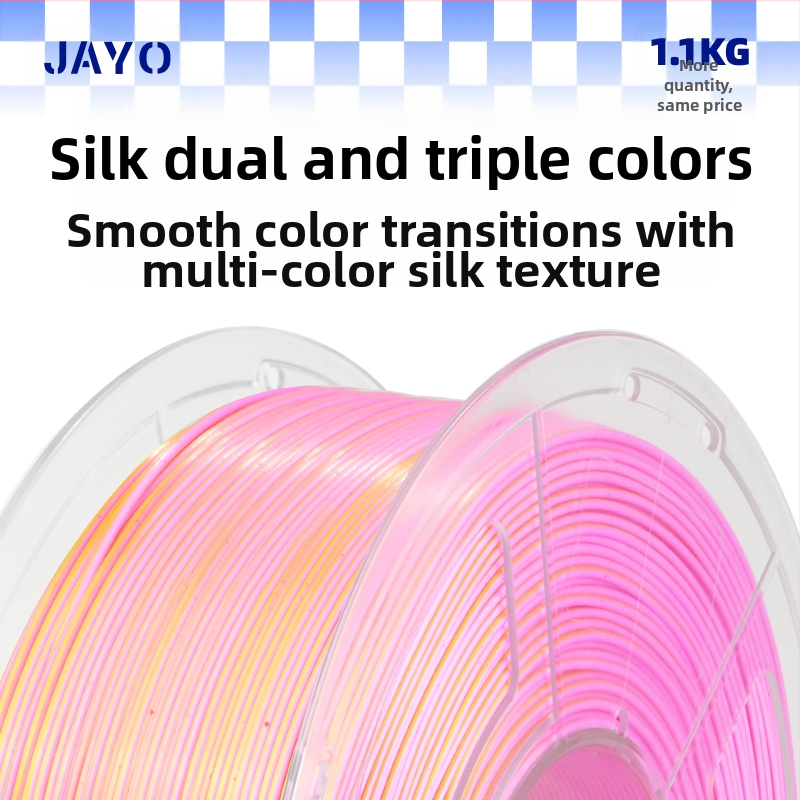 3D консумативи за принтиране: PLA нишка със сатенен ефект за писалки; тегло 1,3 кг; частна марка JAYO