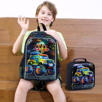 Általános iskolás hátizsák nagy kapacitással, könnyű és terhelést csökkentő, lélegző vállpántokkal, anime-karikatúra mintával