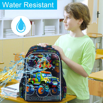 Általános iskolás hátizsák nagy kapacitással, könnyű és terhelést csökkentő, lélegző vállpántokkal, anime-karikatúra mintával